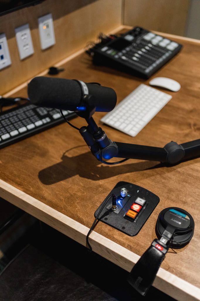 Studio podcast room for rent at Roam at Trilith