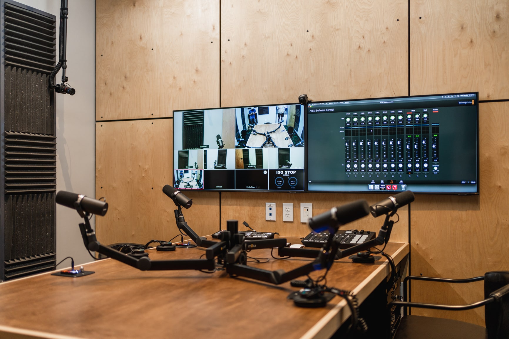 Studio podcast room for rent at Roam at Trilith