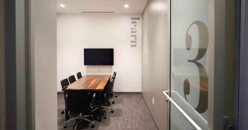 Meeting room seating up to 5 people in Atlanta, Georgia