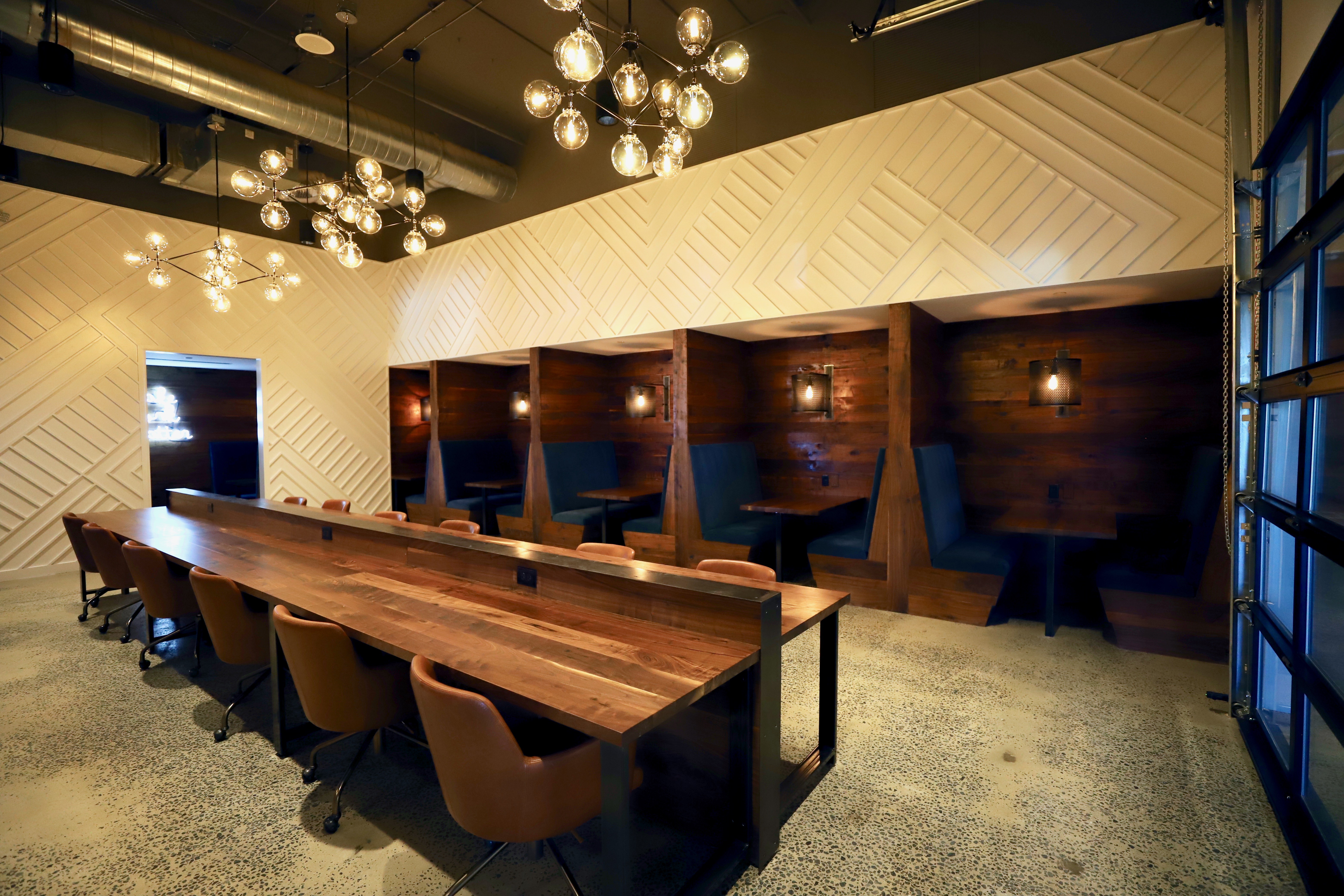 Shared workspace at Roam Perimeter Center in Atlanta