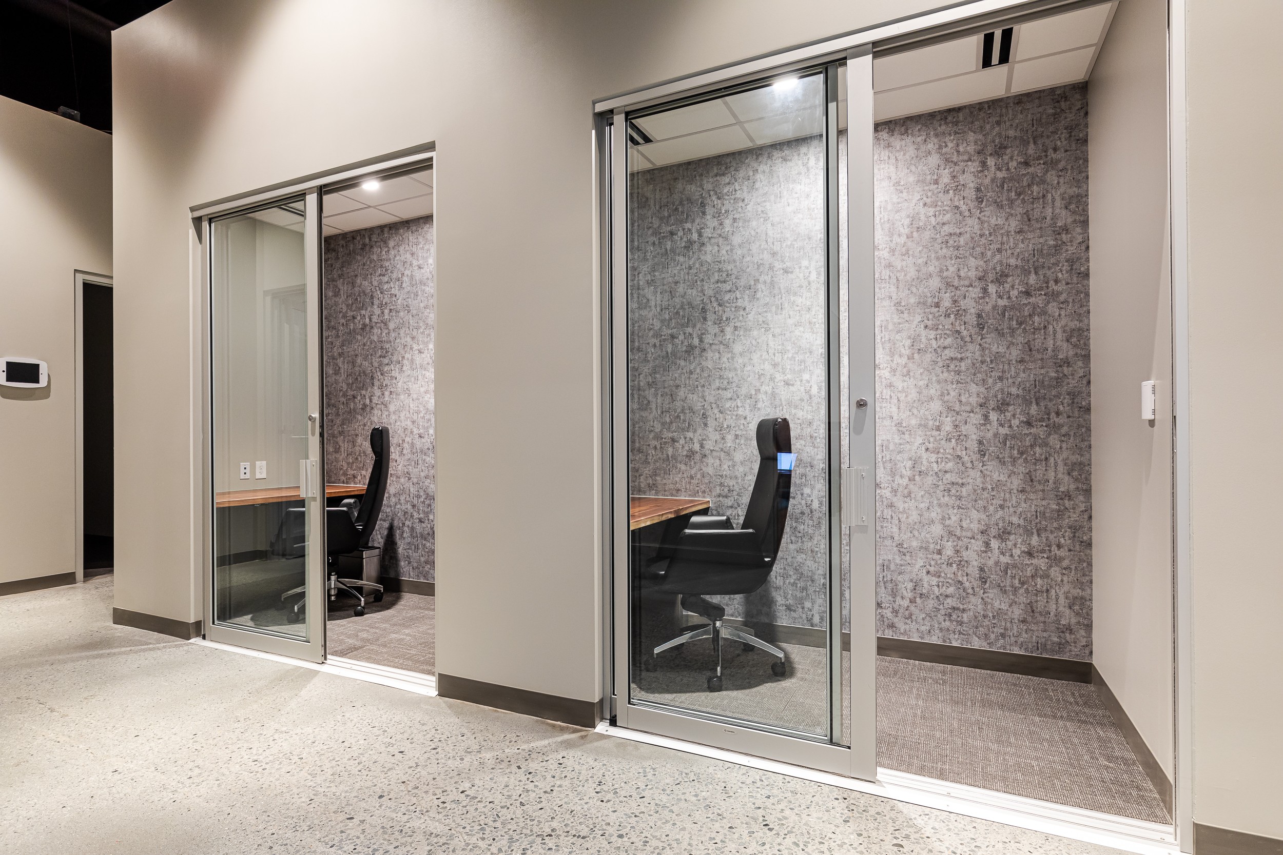 Private desks available at Roam Lenox in Buckhead