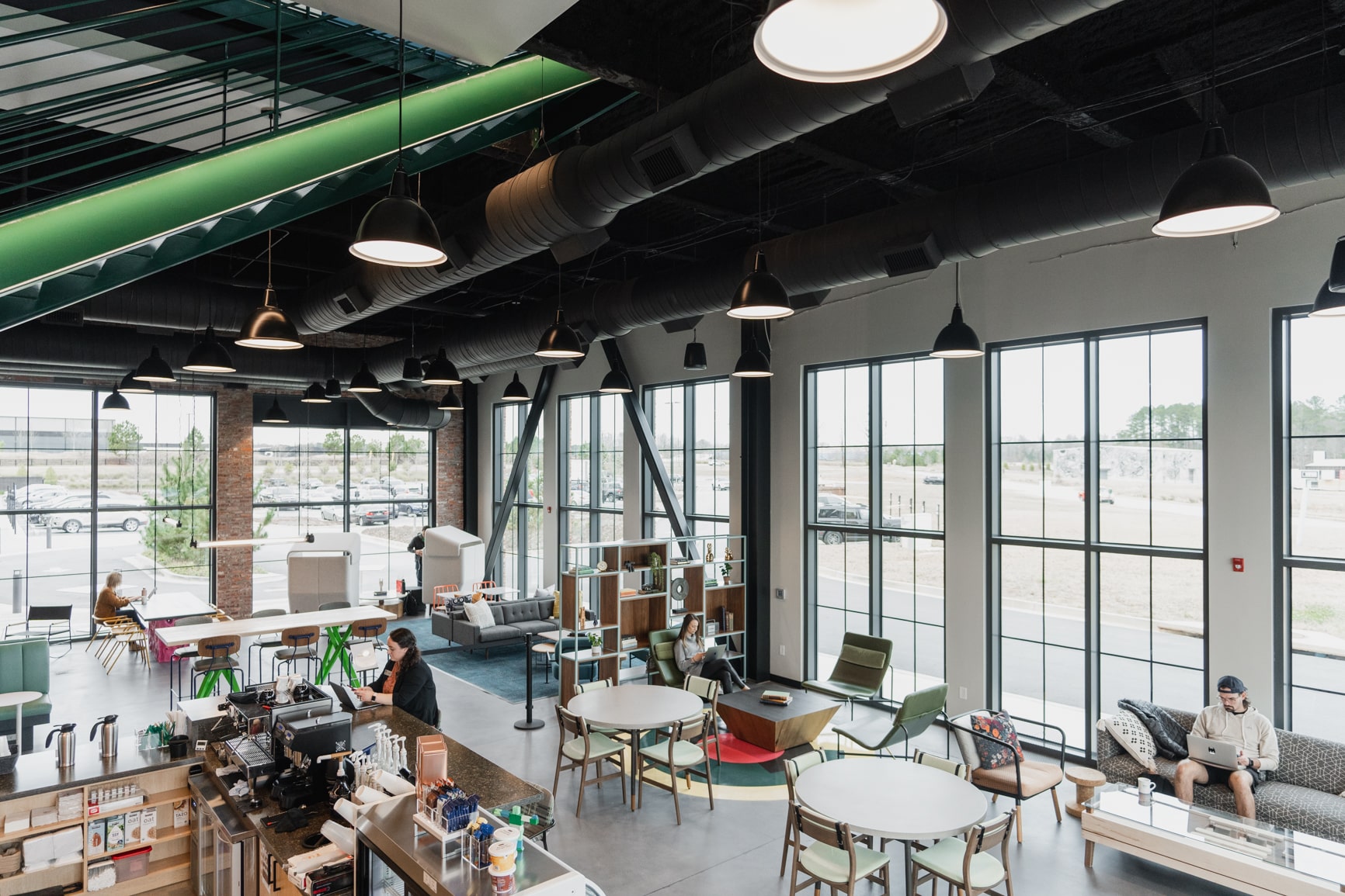 Shared workspace at Roam at Trilith