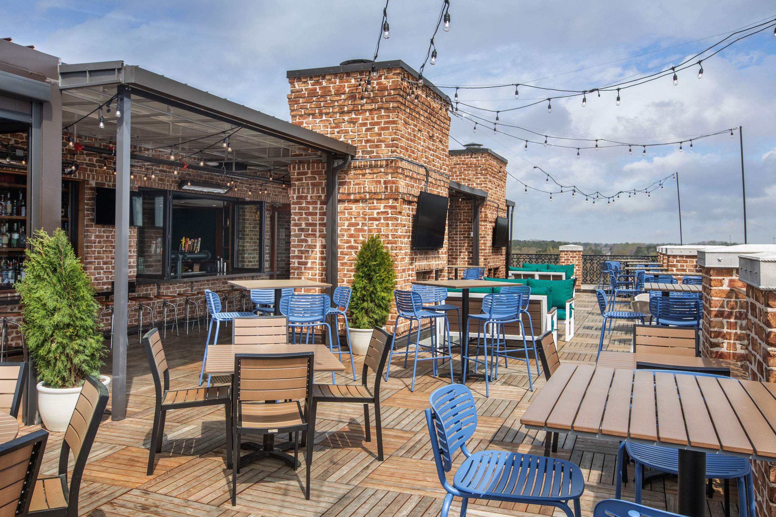 Post meeting happy hour at UP on the Roof